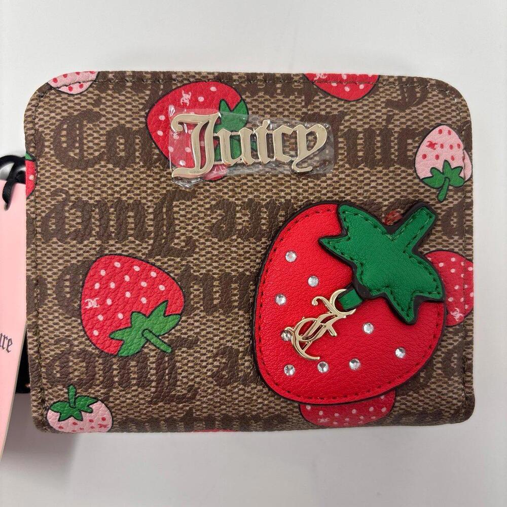 Juicy couture strawberry mini wallet